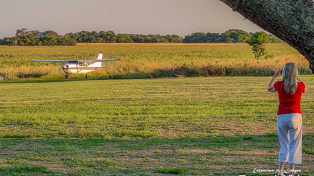Pista de aterrizaje privada de El Tránsito en Iberá